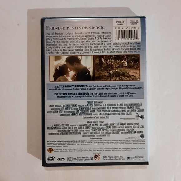 "A Little Princess" & "The Secret Garden" DVD - Two Magical Adaptations in One - Picture 2 of 8